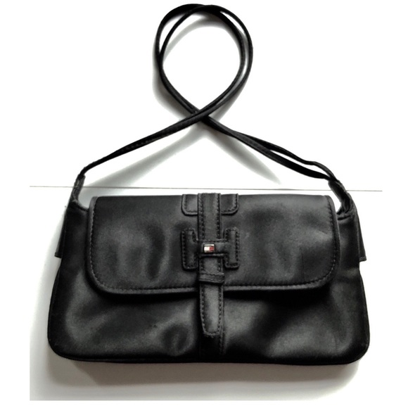 Tommy Hilfiger Handbags - Mini bag Tommy Hilfiger black satine